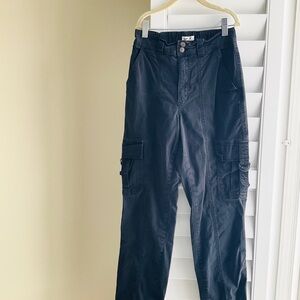 Garage Black Cargo Pants